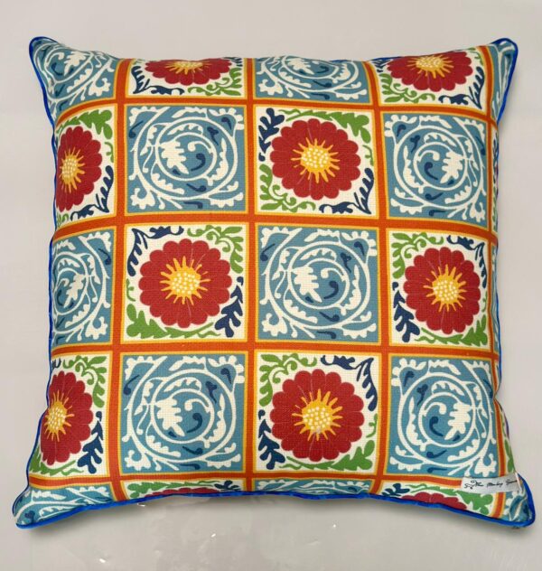 WM Blue :cushion - Image 2