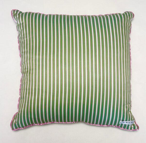 Stripes Green:cushion