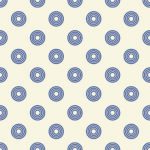 Catalina Estrada Inspired 1 Circulos Wallpaper - Blue