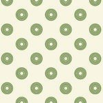 Catalina Estrada Inspired 1 Circulos Wallpaper - Green