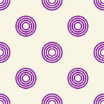 Catalina Estrada Inspired 1 Circulos Wallpaper - Fuchsia