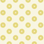 Catalina Estrada Inspired 1 Circulos Wallpaper - Yellow